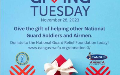 On Giving Tuesday – Give the gift of helping other National Guard members